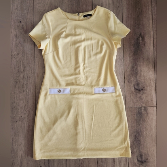 Tommy Hilfigger Yellow Dress Women's Size 10 - Picture 1 of 8